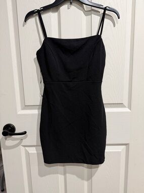 black dress short with bow in back size small